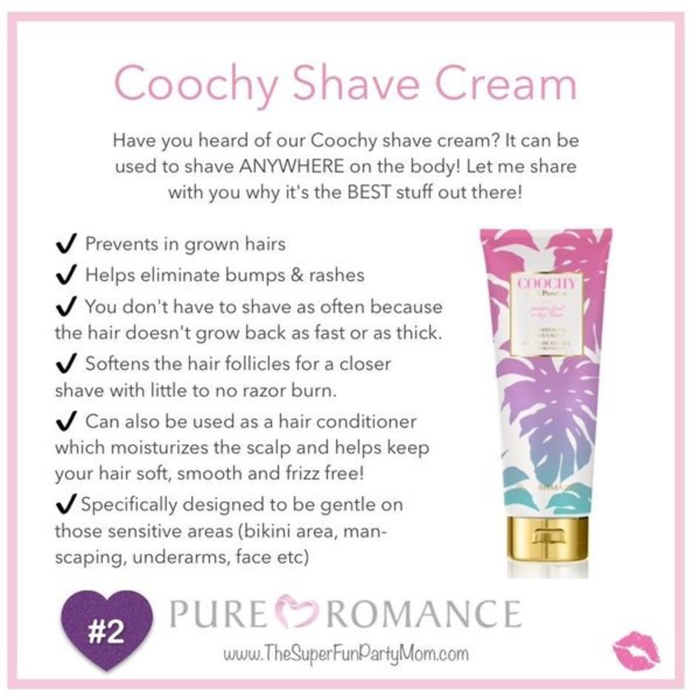 Pure romance pink paradise Coochy cream